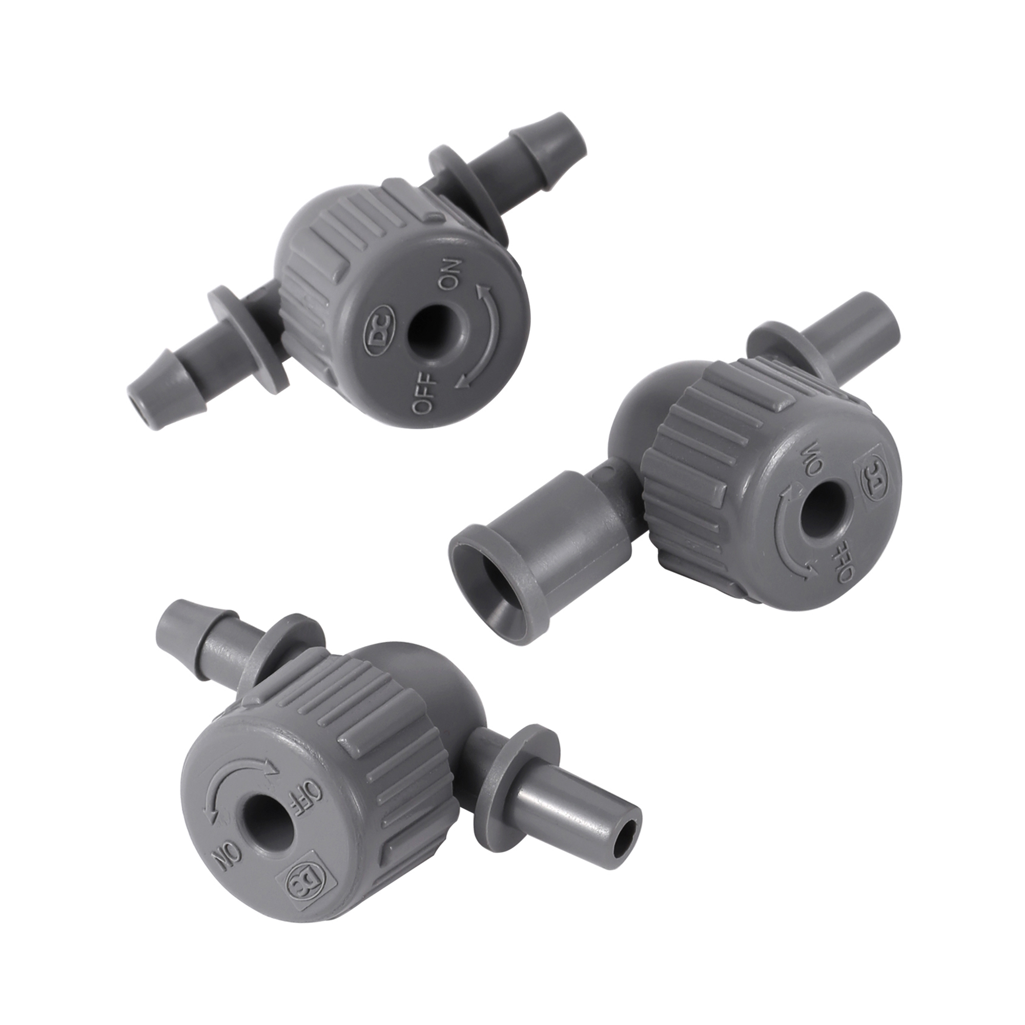 Smart Garden Hose Timer - 5pcs Adjustable Valve Inline Barbed Ball