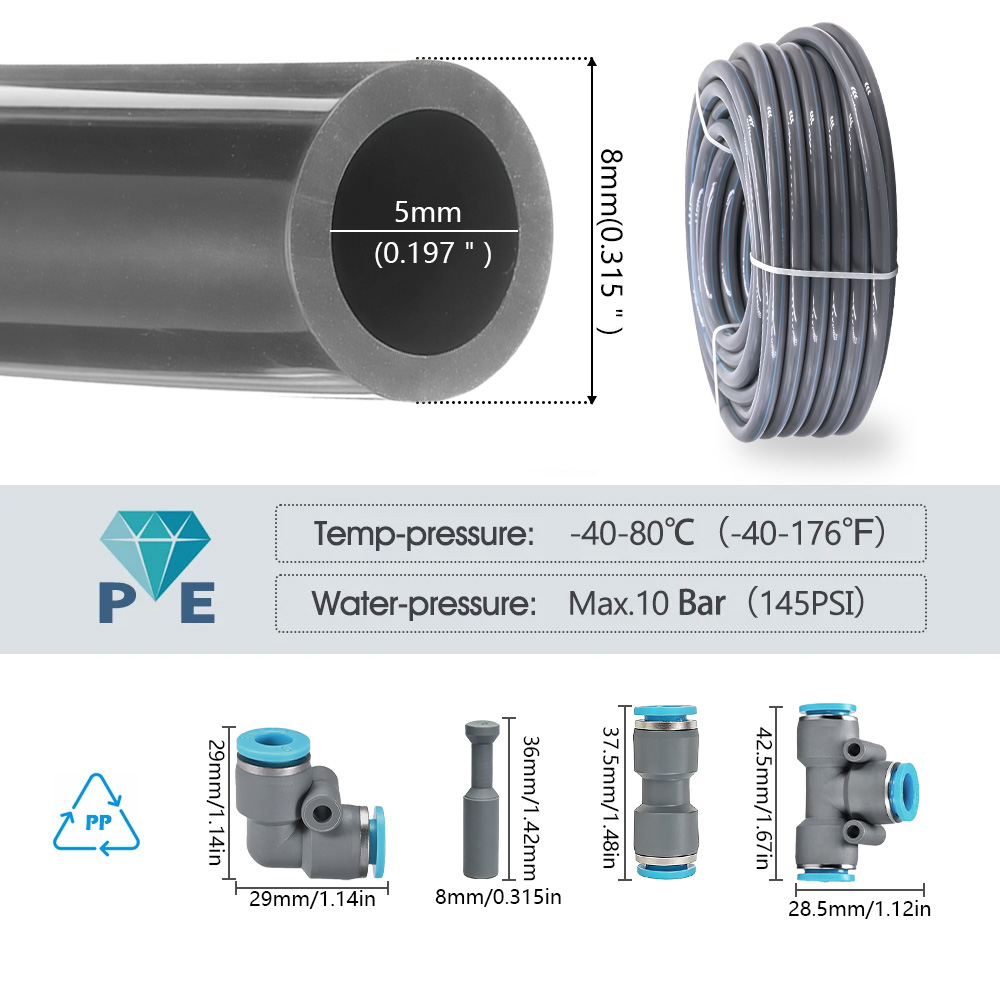 5/8mm Hose Flexible 360° Rotar - огляд і ціна Smart Garden Hose Timer