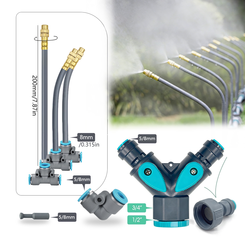 5/8mm Hose Flexible 360° Rotar - огляд і ціна Smart Garden Hose Timer