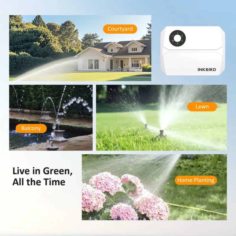 Inkbird IIC-400-WIFI 4 Zones S - огляд і ціна Smart Garden Zone