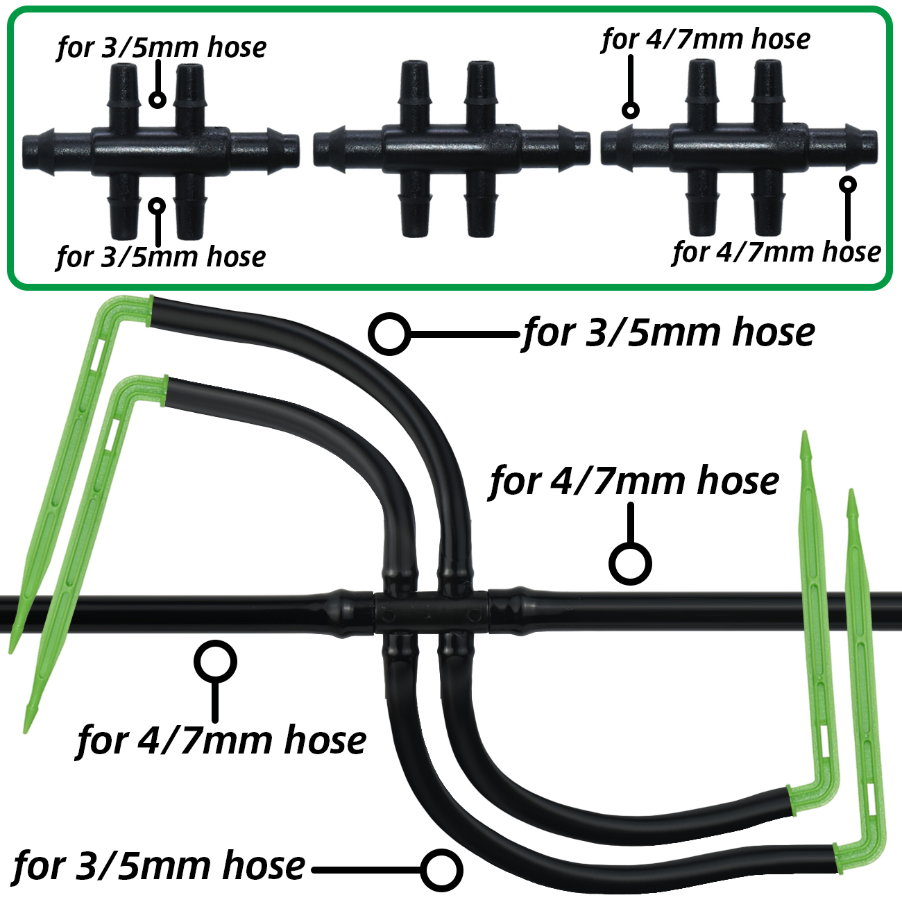 KESLA Garden 4/7mm to 3/5mm Ho - огляд і ціна Smart Garden Hose Timer