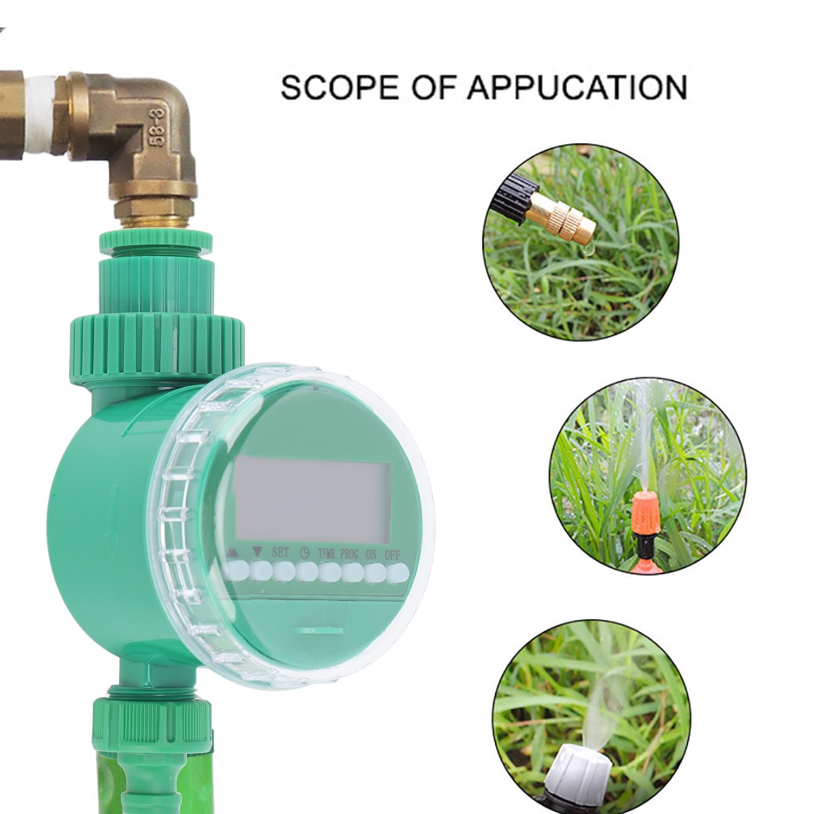 LCD Display Electronic Garden  - огляд і ціна Smart Garden Hose Timer