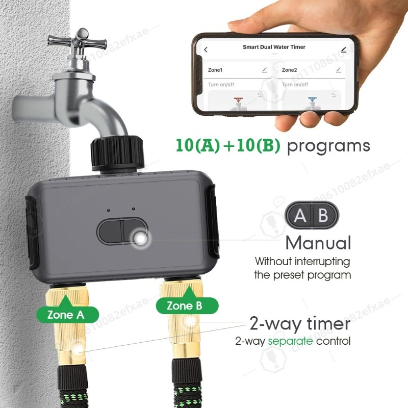 Dual Zone Smart WiFi Irrigatio - огляд і ціна Smart Garden Zone