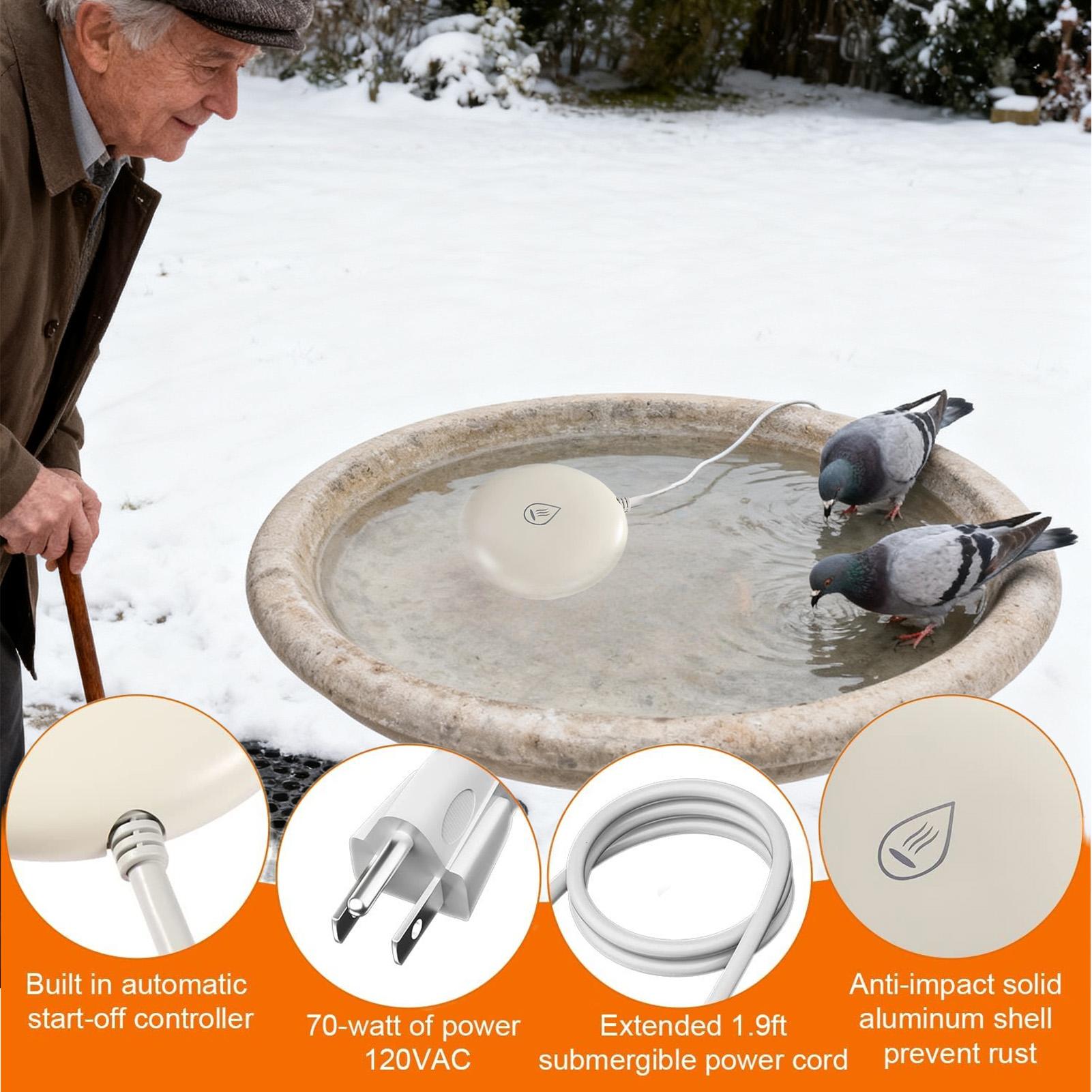 Bird Bath Water Heater Bird Wa - огляд і ціна Smart Garden Bird Bath