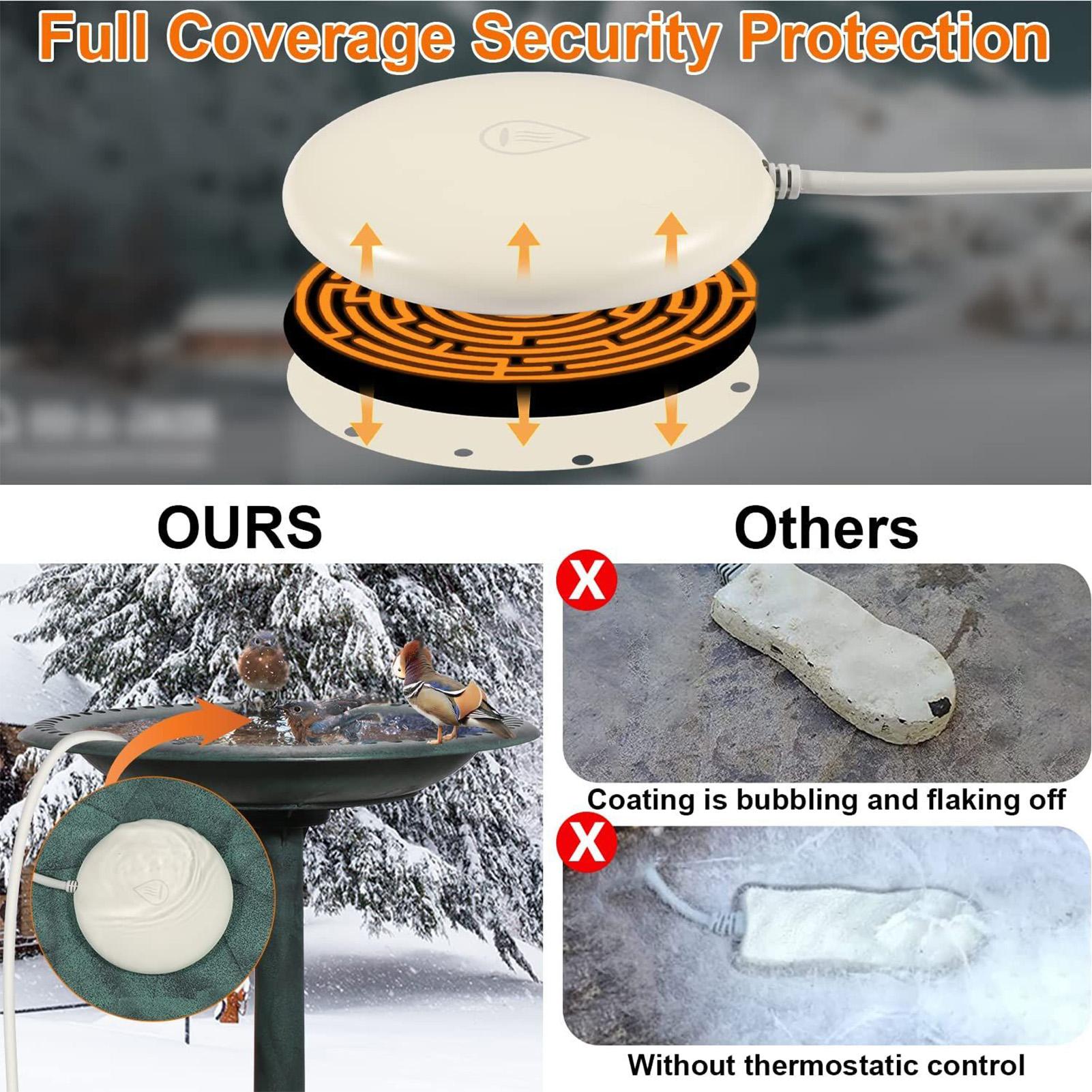 Bird Bath Water Heater Bird Wa - огляд і ціна Smart Garden Bird Bath