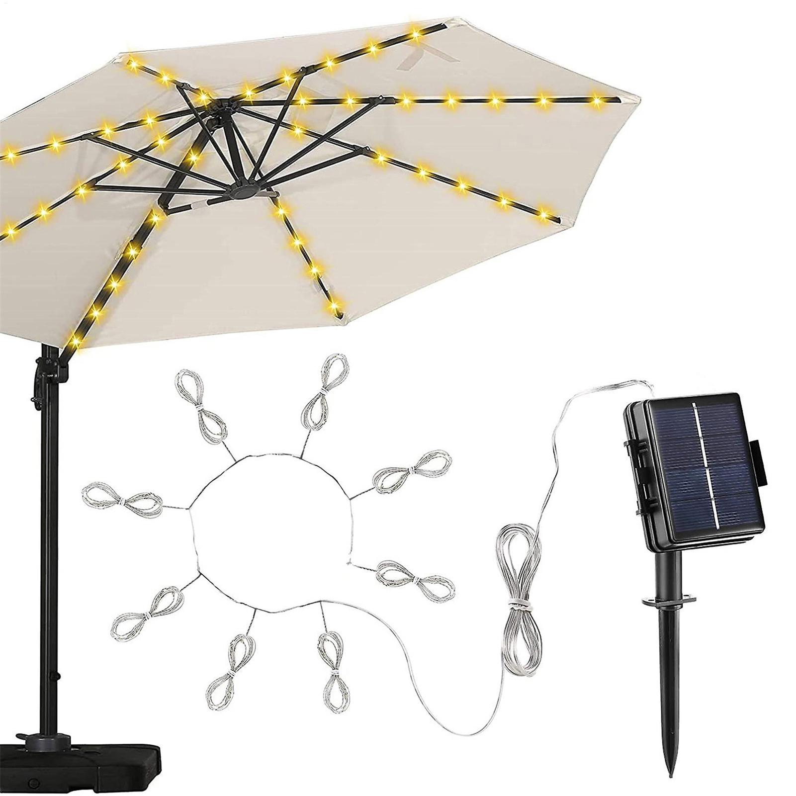 104 LED Solar Power Patio Umbr - огляд і ціна Smart Garden Umbrella