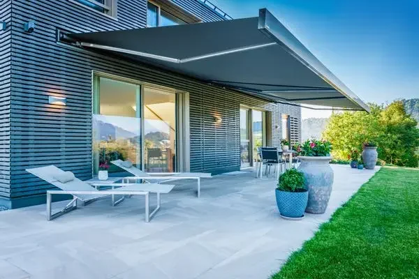 Outdoor Awning Customized Fold - огляд і ціна Smart Garden Umbrella