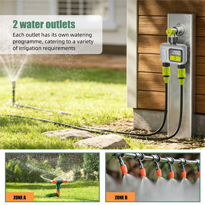 WORTHOWN-Wifi Smart Water Time - огляд і ціна Smart Garden Zone