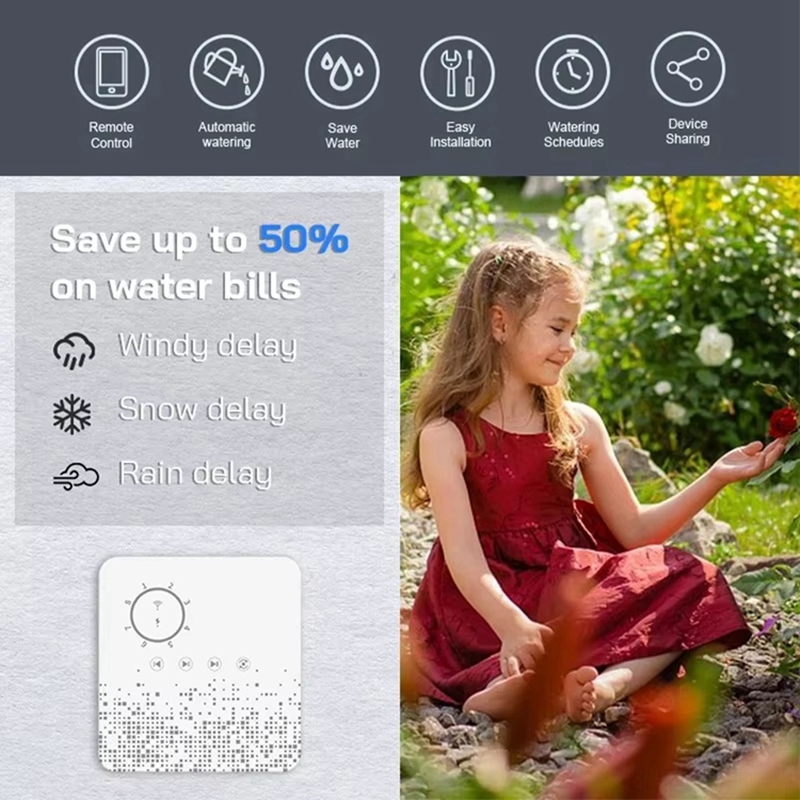 Tuya WiFi Smart Sprinkler Cont - огляд і ціна Smart Garden Zone