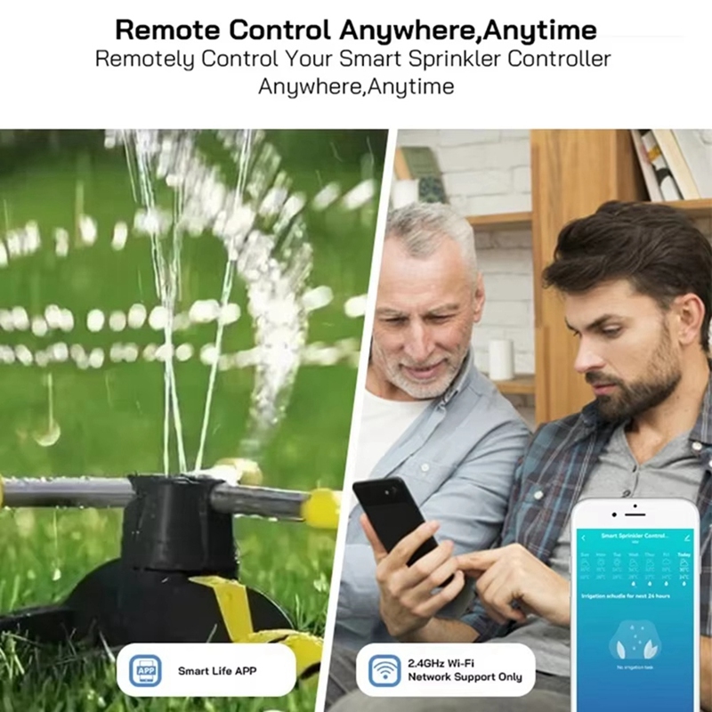 Tuya WiFi Smart Sprinkler Cont - огляд і ціна Smart Garden Zone