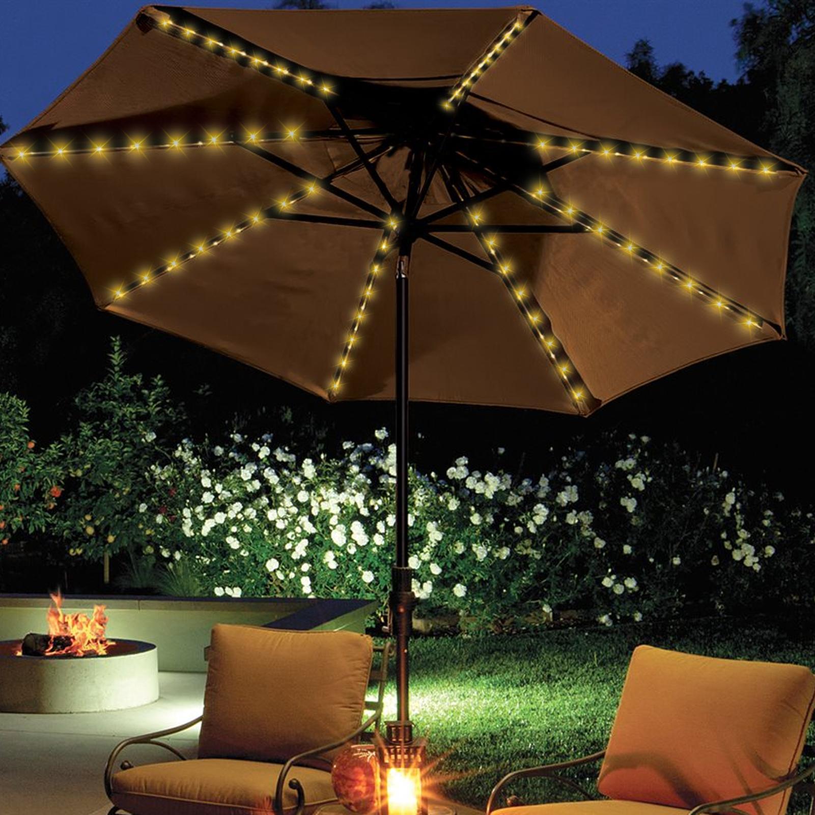 Solar Garden Umbrella Light So - огляд і ціна Smart Garden Umbrella