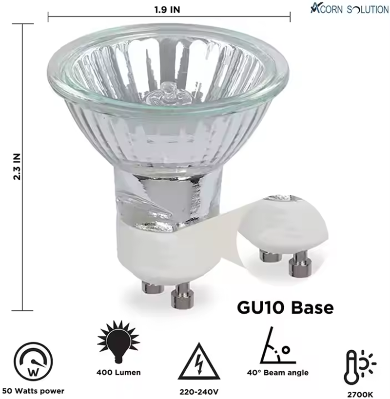 Gu10 Base Lampara 220v Halogen - огляд і ціна Smart Garden Umbrella